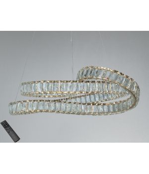 Люстра підвісна LED  золото 85Вт D8816/600G