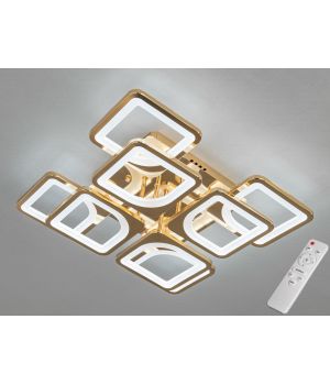 Світлодіодна люстра смарт світильник  від Art-Studio  з ІЧ пультом, 115W, HS8060/4+4G