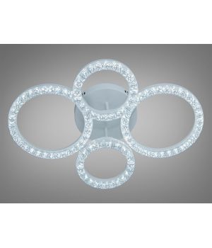 Стельова люстра кільця  біла 74W MX4770/2+2WH
