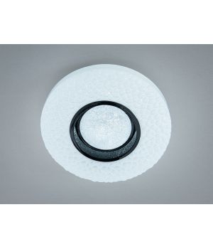 LED стельовий світильник чорний 22 Вт W-4/230