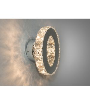 Чарівний настінний кришталевий LED світильник, 6W, 9604HR