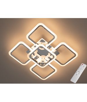 Світлодіодна люстра смарт світильник з пультом dimmer від Art-Studio , 90W, A8060/4+1HR