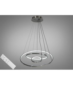 Елегантна LED люстра підвісна в кухню, 100W, MD9079-3HR-600+400+200 dimmer