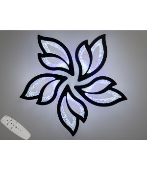 Стельова чорна  люстра  від Art-Studio 80W 2455/5BK LED 3color dimmer