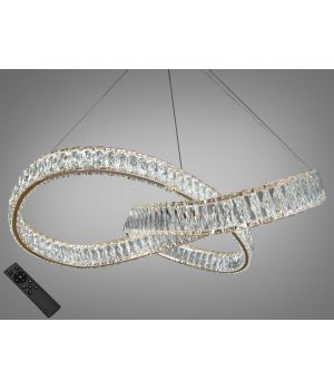 Вражаюча новинка, кришталева led люстра на тросах, 180Вт,  536/800G