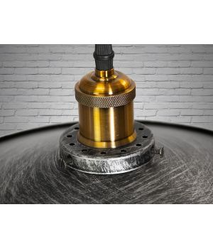 Светильник в стиле Loft 6586-360-BK-SV