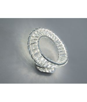 Настінний світильник  хром  кришталь LED 15W 548/1CH
