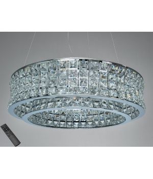 Люстра підвісна LED  хром  85Вт 572/500CH