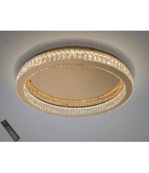 Стельова LED люстра золото 100Вт 587/800G
