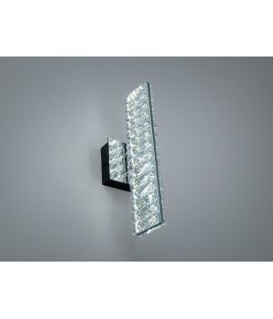 Настінний світильник хром  кришталь LED 15W D88010/B-320CH