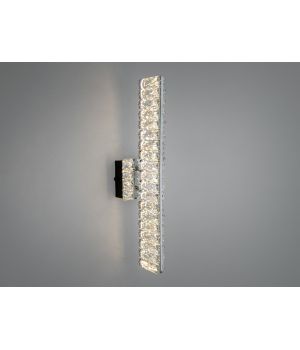 Настінний світильник хром  кришталь LED 15W D88011/B-450CH