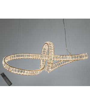Люстра підвісна LED  золото 85Вт D8861/800x300G