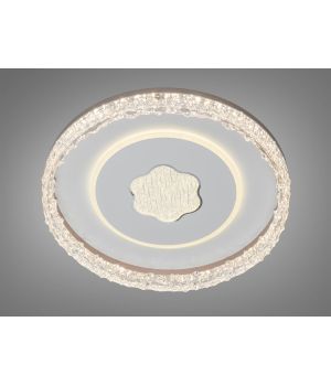 Люстра стельова LED  біла квітка 85 W WG5157/B WH
