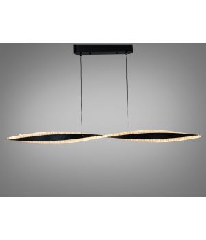 Підвісна LED люстра  від Art-Studio  чорна 58 Вт XH1004/1200BK