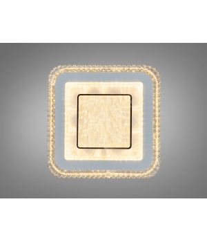 LED світильник  сірий 37 Вт квадрат 12518B