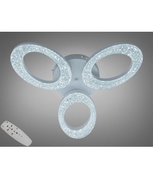 Стельова LED люстра біла 33W  5607/3WH