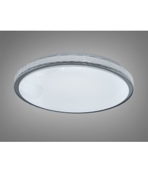 Стельова LED люстра  Smart  сіра 85Вт 6653/500GR