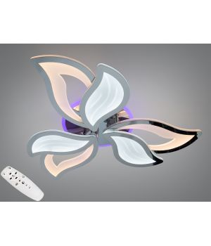 Стельова люстра LED хром 78W 9033/3HR LED 3color dimmer
