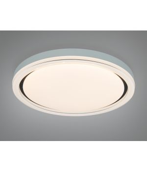 LED люстра Смарт 34Вт біла з чорною вставкою  W-26/400