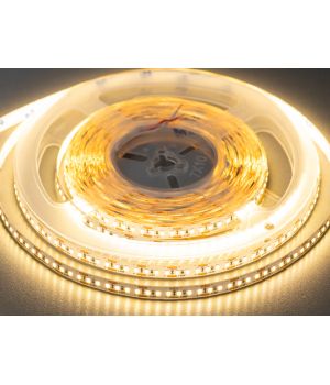 LED стрічка 12В, 180 діодів на метр, 10мм, теплий P12-2835-180-WW-20-10