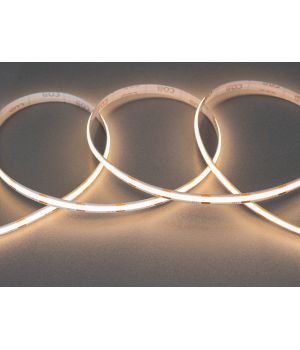 COB LED стрічка 12В, 480 діодів на метр, 8мм, теплий P12-COB-480-WW-20-8