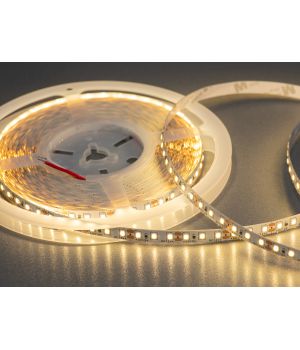LED стрічка 12В, 120 діодів на метр, 8 мм, теплий P12D-2835-120-WW-20-8