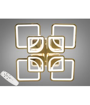 Світлодіодна люстра смарт світильник з пультом від Art-Studio , 190 Вт, 8060/4+4G LED 3color dimmer