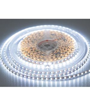 LED стрічка 12В, 120 діодів на метр, 5мм, холодний
