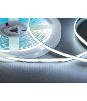 COB LED стрічка 12В, 320 діодів на метр, 5мм, холодний P12-COB-320-CW-20-5