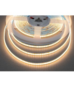 COB LED стрічка 12В, 320 діодів на метр, 5мм, теплий P12-COB-320-WW-20-5