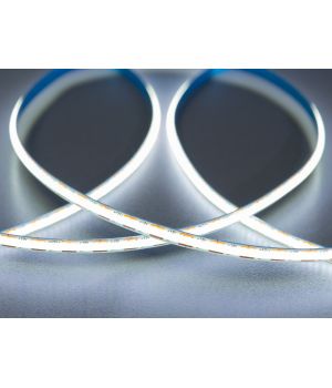 COB LED стрічка 12В, 400 діодів на метр, 5мм, холодний P12-COB-400-CW-20-5