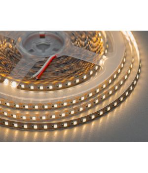 LED стрічка 12В, 120 діодів на метр, 8мм, теплий P12A-2835-120-WW-20-8