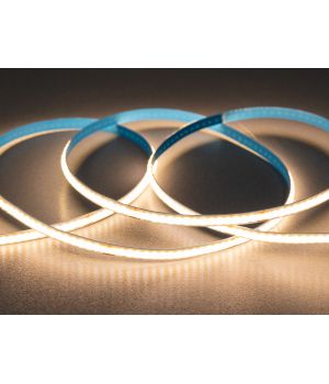 COB LED стрічка 24В, 320 діодів на метр, 5мм, теплий P24-COB-320-WW-20-5
