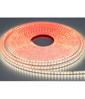 LED стрічка 24В, 120 шт/м, герметична, 8мм, нейтральний N24-2835-120-NW-65-8