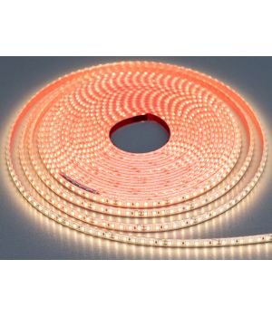 LED стрічка 24В, 120 шт/м, герметична, 8мм, теплий N24-2835-120-WW-65-8