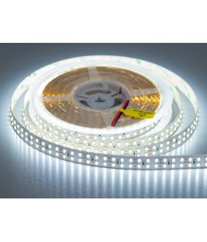 LED стрічка 24в, 240 діодів на метр, 15мм, холодний N24-2835-240-CW-20-15