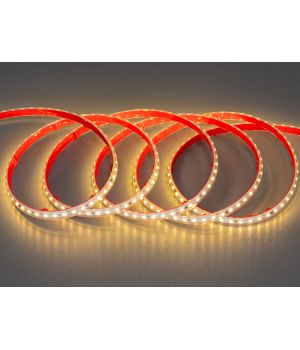 LED стрічка 220в, 120шт/м, герметична, 10мм, теплий P220-3535-120-WW-65-8
