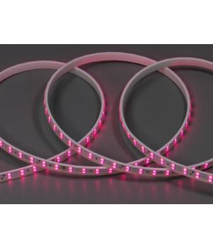 LED стрічка 220в, 96 шт/м, герметична, 15мм, RGB P220-5050-96-RGB-65-15