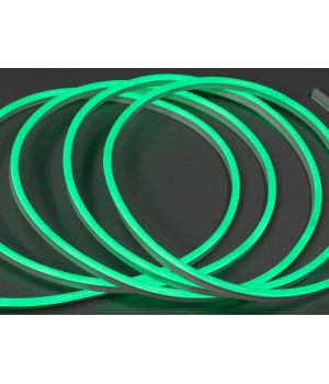 LED NEON 220в, герметичний, 7x15мм, зелений P220-NEON-GREEN-65-7
