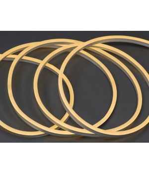 LED NEON 220в, герметичний, 7x15мм, теплий P220-NEON-WW-65-7