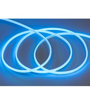 COB LED стрічка 220в, 288 шт/м, герметична, 10мм, блакитний P220CL-COB-288-BLUE-65-10