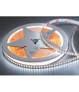 LED стрічка 24В, 180 діодів на метр, 8мм, холодний P24-2835-180-CW-20-8
