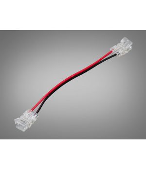 Конектор для SMD та COB стрічки 8mm PCON 2pin/2pin-8mm-clear