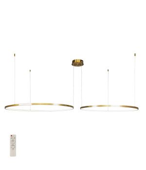 Люстра 7529832-2B BRONZE LED (800+1000)
