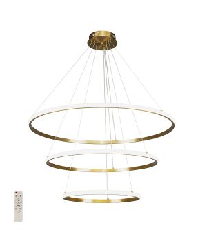 Люстра 7529833-3A BRONZE LED (400+600+800)