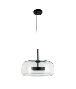Світлодіодний підвісний світильник 909XL158-1 led (330) BK+CL