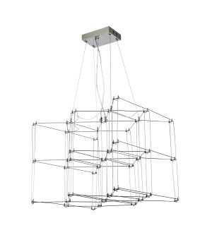 Люстра LED 918L045 (600) CH