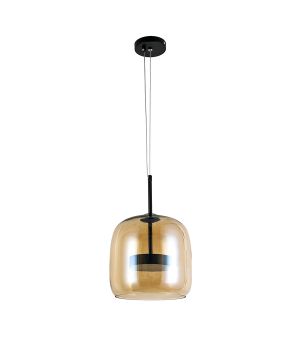 Світлодіодний підвісний світильник 909XL157-1 led (220) BK+AM