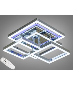 Стельова світлодіодна люстра з диммером 145W 7001HR LED 3color dimmer
