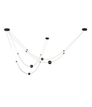 Люстра LED 7813143-4 BК